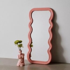 Zakaria Wavy Wall Mirror - urban outfitters